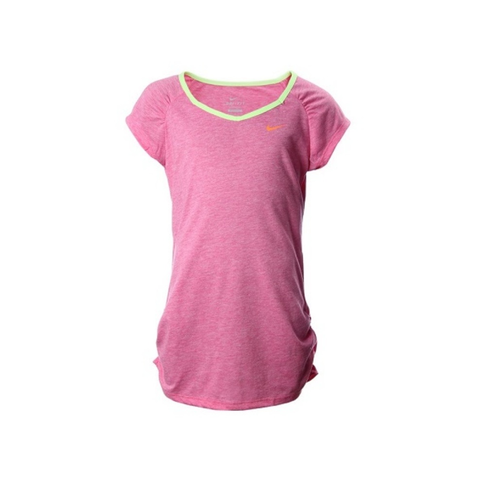 Girls Pink Nike Dri-FIT Cool Top Size Lg/Women's S